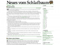 schlafbaum.de Webseite Vorschau