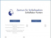schlaflabor.ch Webseite Vorschau