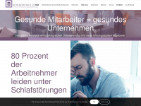 schlafschule-unna.de Webseite Vorschau