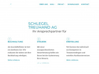 schlegel-treuhand.ch Webseite Vorschau
