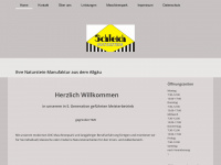schleich-naturstein.de Webseite Vorschau