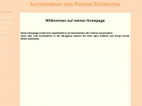 schleicher-roland.de Webseite Vorschau