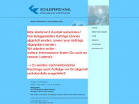 schleiferei-kahl.de Webseite Vorschau