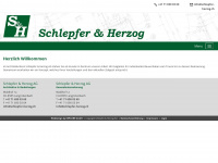 schlepfer-herzog.ch Webseite Vorschau