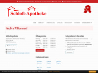 schloss-apotheke-rheinsberg.de Webseite Vorschau