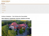 schloss-goldacker.de Webseite Vorschau