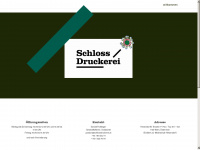 schlossdruckerei.ch Webseite Vorschau