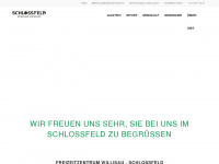 schlossfeld.ch Webseite Vorschau