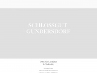 schlossgut-gundersdorf.at Webseite Vorschau