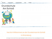 schlossschule-ahrensburg.de Webseite Vorschau