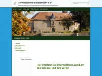 Schlossverein-blankenhain.de