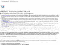 schlucht.ch Webseite Vorschau