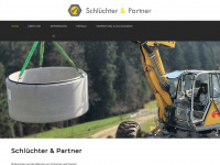 schluechter-bau.ch Webseite Vorschau