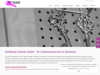 schluessel-steiner.ch Webseite Vorschau
