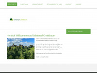schlumpf-christbaum.ch Webseite Vorschau