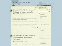 schlunzer.de Webseite Vorschau