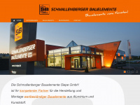 schmallenberger-bauelemente.de Webseite Vorschau