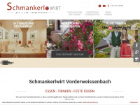 schmankerlwirt.at Webseite Vorschau