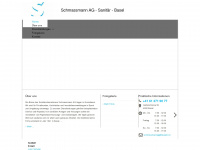 schmassmann-sanitaer.ch Webseite Vorschau