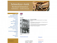 schmeltzer-antik.de Webseite Vorschau