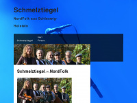 schmelztiegel-folk.de Webseite Vorschau