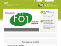 foej-bw.de Webseite Vorschau