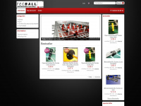 tecball.com Webseite Vorschau