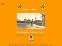 victor-ickern.de Webseite Vorschau