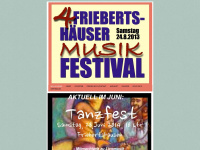 friebi-festival.de Webseite Vorschau