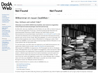 dadaweb.de Webseite Vorschau