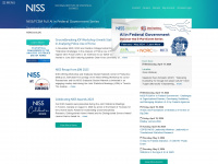 niss.org Webseite Vorschau