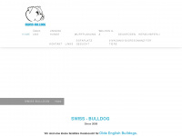 swiss-bulldog.ch Webseite Vorschau