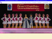 narrhalla-oberschleissheim.de Webseite Vorschau