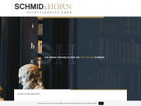 schmid-horn.at Webseite Vorschau