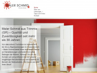 schmid-maler.ch Webseite Vorschau