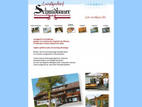 schmidbauer-landgasthof.de Webseite Vorschau