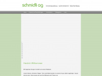 schmidli-ag.ch Webseite Vorschau