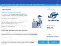 schmidoffice.ch Webseite Vorschau