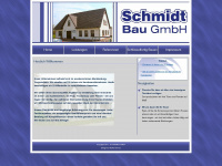 schmidtbau-mv.de Webseite Vorschau