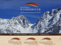 schmiedbauer.at Webseite Vorschau