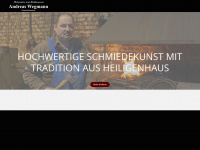 schmiede-wegmann.de Webseite Vorschau