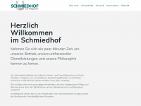 schmiedhof.ch Webseite Vorschau