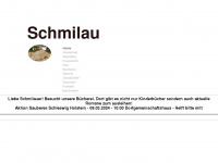 schmilau.de Webseite Vorschau