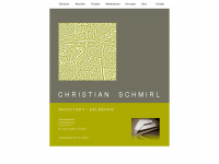 schmirl-architekt.at Webseite Vorschau