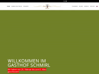 schmirl.at Webseite Vorschau