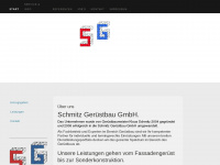 schmitz-geruestbau.de Webseite Vorschau