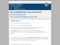 schmitz-schornsteinfeger.de Webseite Vorschau