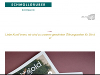 schmollgruber-schmuck.at Webseite Vorschau
