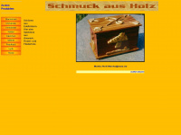 schmuck-aus-holz.de Webseite Vorschau