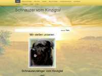schnauzer-vom-kinzigtal.de Webseite Vorschau